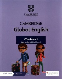 Cambridge Global English 5 Workbook - okładka podręcznika