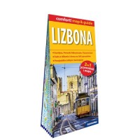 Comfort! map Lizbona 2w1: przewodnik - okładka książki