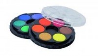 Farby akwarelowe 12 kolorów okrągłe - zdjęcie produktu