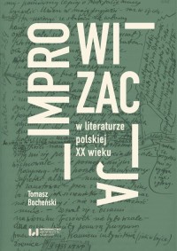 Improwizacja w literaturze polskiej - okładka książki