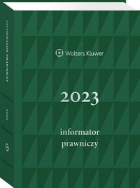 Informator Prawniczy A5 2023 (zielony) - okładka książki