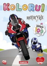 Kolekcja Koloruj - Motocykle - okładka książki