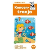 Koncentracja. Zagadki obrazkowe. - okładka książki