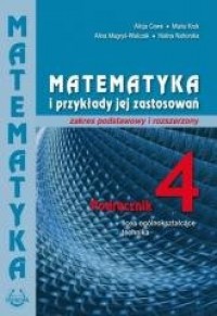 Matematyka i przykłady zastosowań. - okładka podręcznika