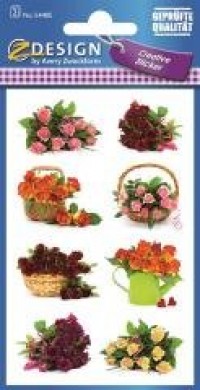 Naklejki z kwiatami - Bukiety - zdjęcie produktu