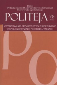 Politeja nr 76/2022. Kształtowanie - okładka książki