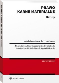 Prawo karne materialne. Kazusy - okładka książki