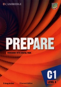 Prepare 8 Workbook with Digital - okładka podręcznika