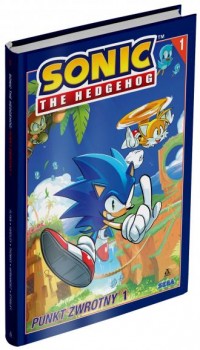 Sonic the hedgehog 1. Punkt zwrotny - okładka książki