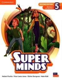 Super Minds 5 Workbook with Digital - okładka podręcznika