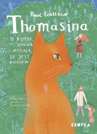 Thomasina, kotka, która myślała, - okładka książki