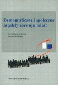 Demograficzne i społeczne aspekty - okładka książki