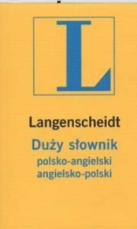 Duży słownik polsko angielski angielsko-polski - okładka książki
