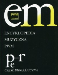 Encyklopedia muzyczna PWM. Część - okładka książki