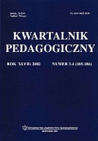 Kwartalnik Pedagogiczny - okładka książki