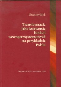 Transformacja jako konwersja funkcji - okładka książki