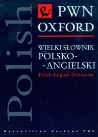Wielki słownik polsko-angielski - okładka książki