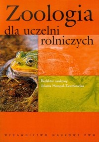 Zoologia dla uczelni rolniczych - okładka książki
