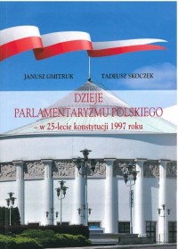 Dzieje parlamentaryzmu polskiego - okładka książki