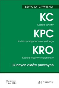 KC KPC KRO. Edycja Cywilna - okładka książki