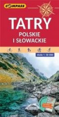 Mapa tur. - Tatry Polskie i Słowackie - okładka książki