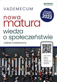 Matura 2023. Wiedza o społeczeństwie. - okładka podręcznika