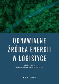 Odnawialne źródła energii w logistyce - okładka książki