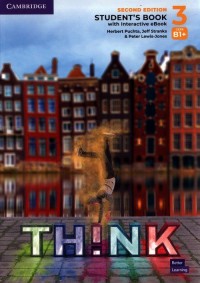 Think 3 Students Book with Interactive - okładka podręcznika