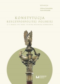 Konstytucja Rzeczypospolitej z - okładka książki