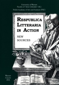 Respublica Litteraria in Action. - okładka podręcznika
