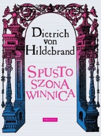 Spustoszona winnica - okładka książki