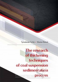 The research of thickening techniques - okładka książki