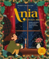 Ania i Święty Mikołaj. Książka - okładka książki