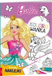Barbie dreamtopia. Kolorowanka - okładka książki