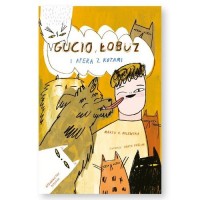 Gucio, Łobuz i afera z kotami - okładka książki