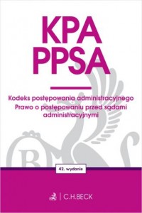 KPA. PPSA. Kodeks postępowania - okładka książki