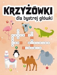 Krzyżówki dla bystrej główki - okładka książki