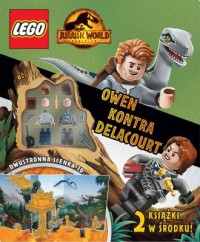 Lego Jurassic World - okładka książki