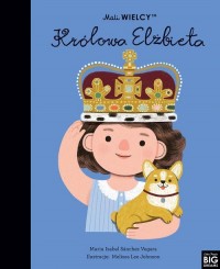 Mali WIELCY. Królowa Elżbieta - okładka książki