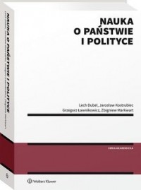Nauka o państwie i polityce - okładka książki