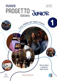 Nuovo Progetto italiano Junior - okładka podręcznika