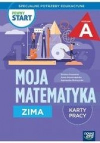 Pewny start. Moja matematyka. Zima. - okładka książki