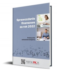 Sprawozdanie finansowe za rok 2022 - okładka książki