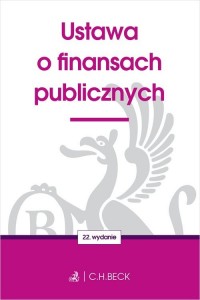 Ustawa o finansach publicznych - okładka książki