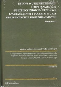 Ustawa o ubezpieczeniach obowiązkowych - okładka książki