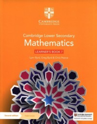 Cambridge Lower Secondary Mathematics - okładka książki