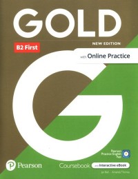 Gold B2 First with Online Practice - okładka podręcznika
