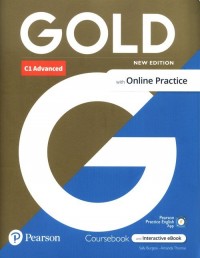 Gold C1 Advanced with Online Practice - okładka podręcznika