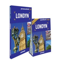 Londyn light przewodnik + mapa - okładka książki