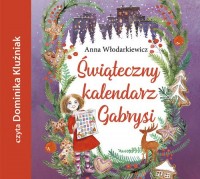 Świąteczny kalendarz Gabrysi - pudełko audiobooku